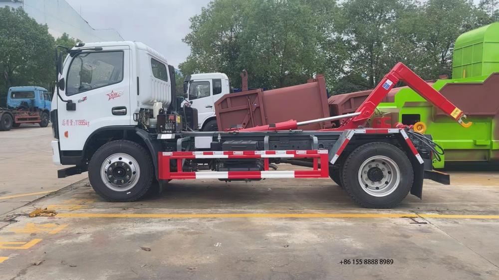 Hook Arm Garbage Truck 5 Jpg