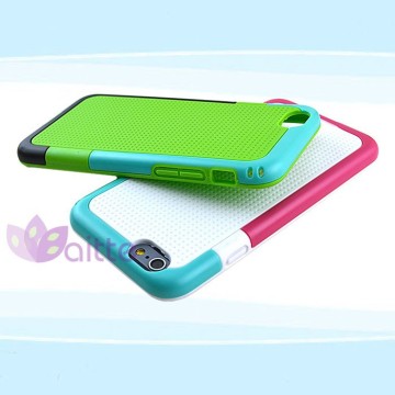 Double color new trendy tpu case for iphone 6