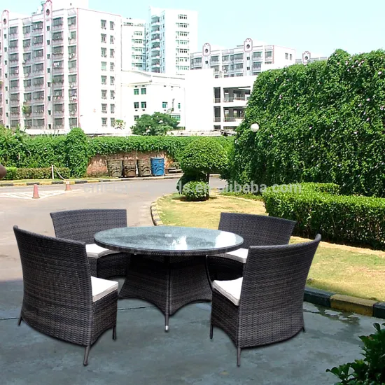 2015 the best selling Rattan dining chair and table