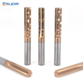 Carbide Reamer ευθεία επικαλυμμένη για χυτοσίδηρο