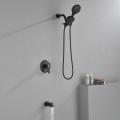 In-wall Shower Mixer 3 Functions Concealed Shower Set