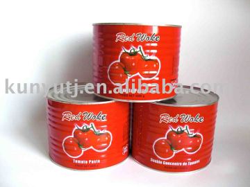 tomato paste in tin
