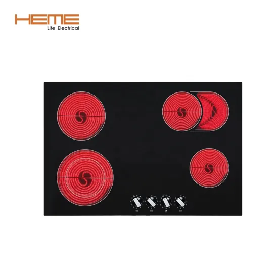 China Manufacturer 4 Burner Ceramic Hob CE and CB Certified Home Appliances Electric Cooker