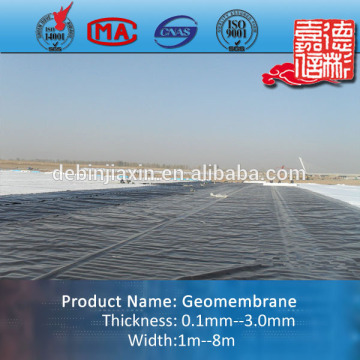 Geomembrana in HDPE / LDPE / LLDPE / PVC, gamma 0,10mm-3,00mm liscia