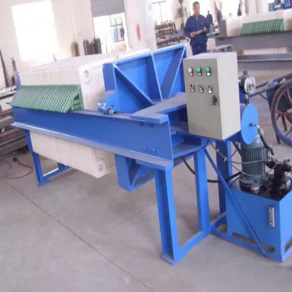 Food Plant Coconut Oil Chamber Filter Press