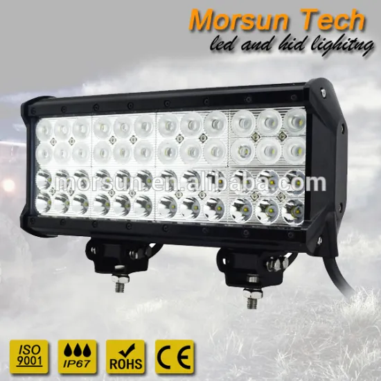 12" 12 inch cre e 144W led light bar,offroad light bar quad row,4 row giant light bar