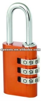 PL-E3301 Aluminum Combination Padlock