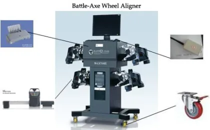 wheel aligner machine