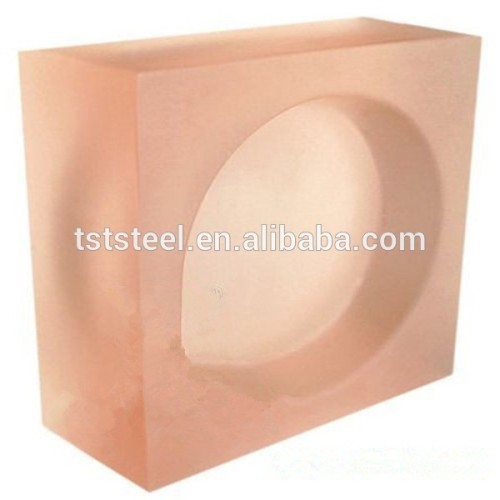 China Building Material Color Glass Block with hole