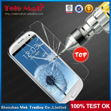 0.3mm 2.5d round edge oleophobic coating waterproof Clear tempered glass screen protector For Galaxy s3 s4 s5 note 2 note 3