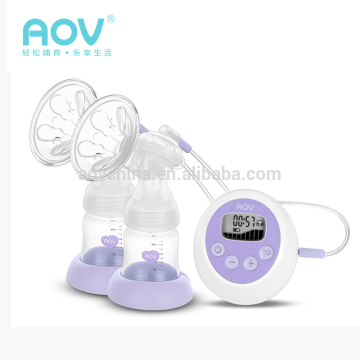 Microcomputer frequency conversion LCD screen double breast pump/dual breast pump
