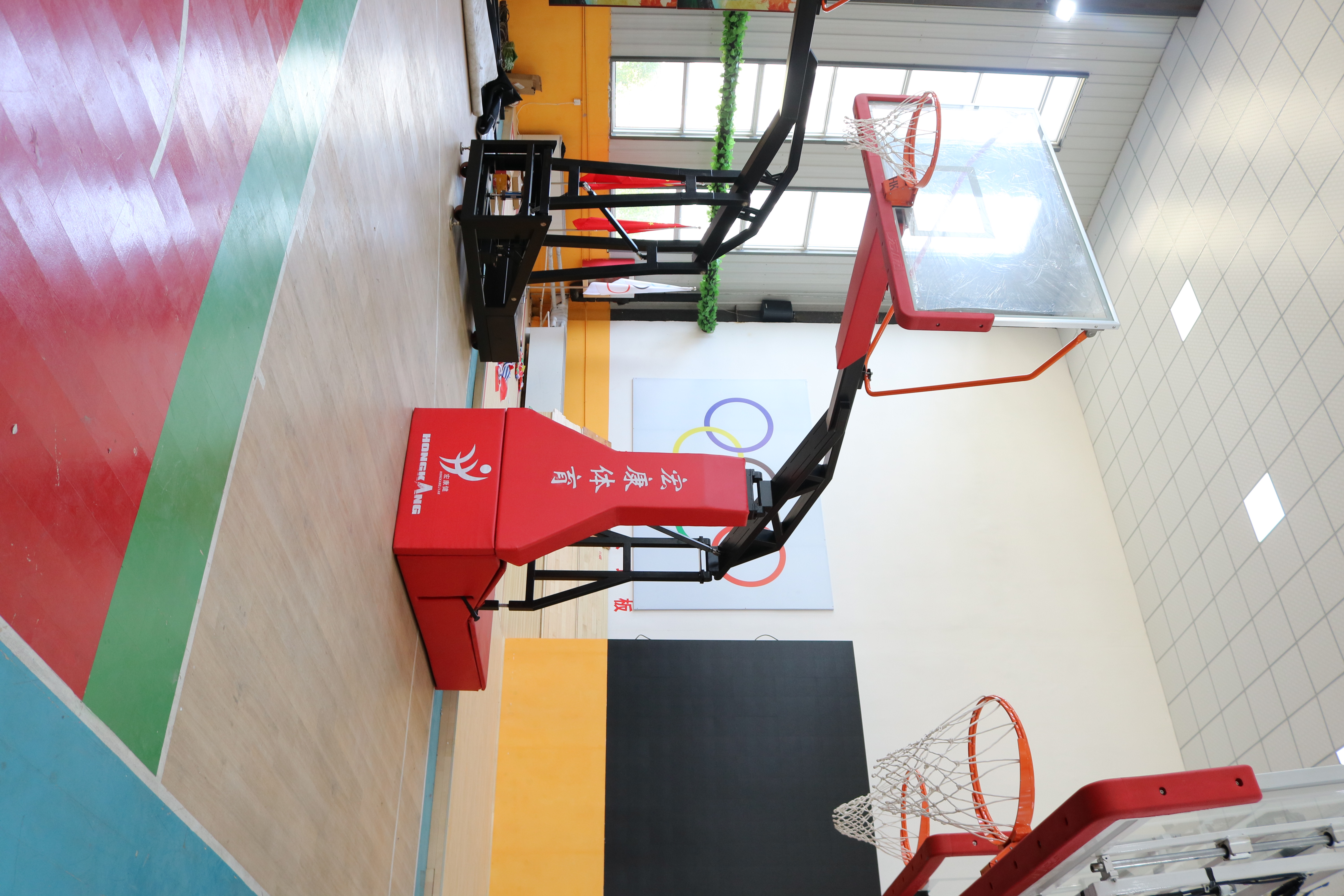 FIBA Standard Hydraulic Basketball Hoop Stand