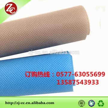 blue non-toxic safe popular Non woven pp fabric for make bag