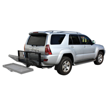 Adjustable Rear Hitch Ladder and Cargo Carrier for Cars and Pick-up Trucks