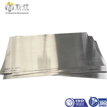 0.5mm ISO5832-3 ASTM F136 Ti-6Al-4VEli Titanium Sheet Sale