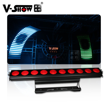 VSHOW MC1030 30W LED LID LIGHTS - 10PCS DMX Stage Lighting لجدران الخلفية