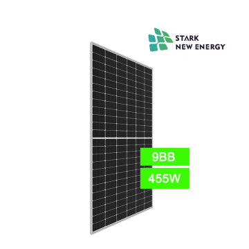 Painel solar de 455w de corte médio com melhor qualidade