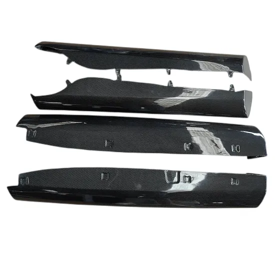 Modified Dry Carbon Fiber Side Skirt Kit for McLaren 540C/570S/570GT