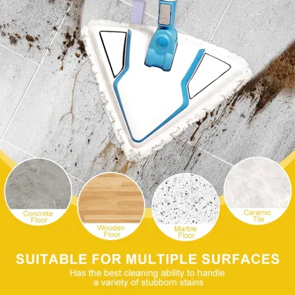 High-Quality Bissell 1544Z & 2078 Mop Triangle Microfiber Pocket Mop Cloth: Perfect Fit for Steam Mop Pads