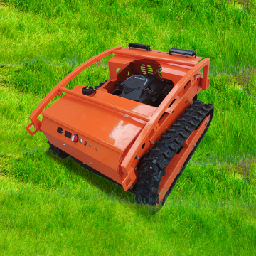 Remote Control Tracked Lawn Mower - Slope Friendly & Affordable
