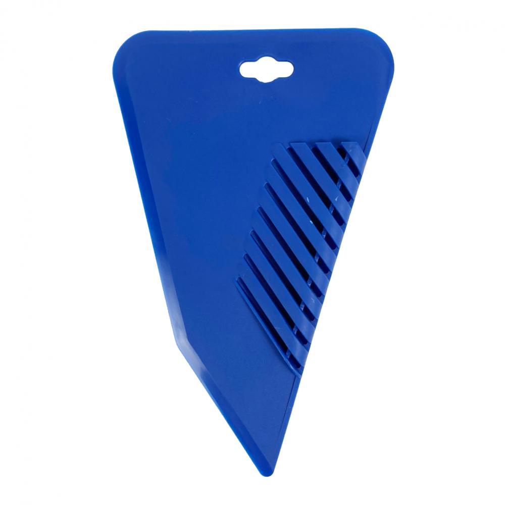 Easy to operate plastic applicator scraper