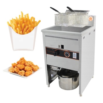 FRYER DEEP CHIP DEEP 35L Automatic Automatic dengan Sistem Pengangkatan Gas