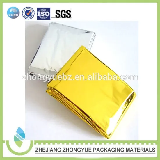 Gold supplier China space emergency thermal blanket