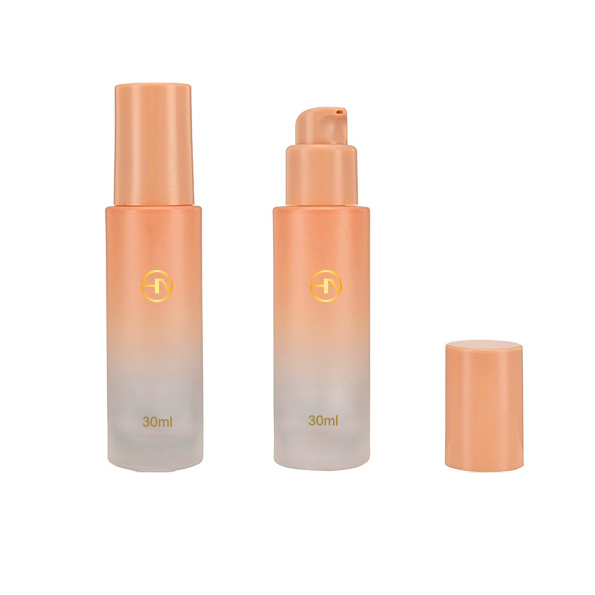 Wholesales Empty Glass Lotion Bottles with Pump