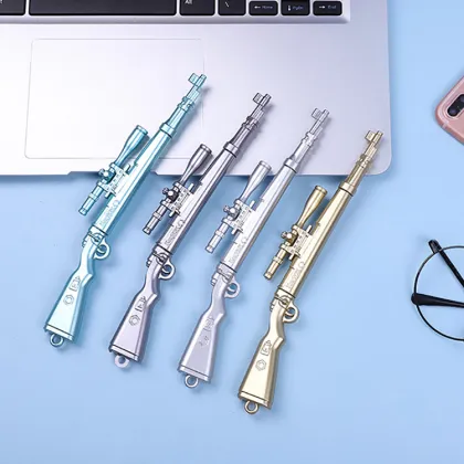 JH Shooting Game Weapon 98K Barrett Sniper Rifle Shaped Pen for Children