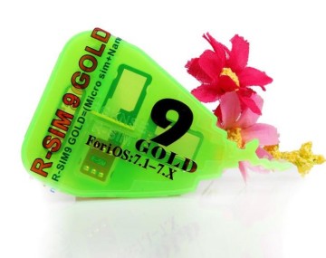 Original and High Quality R SIM 9 Gold/ R SIM 9 Gold /R SIM 9 Gold for iPhone4s/5/5s/5c