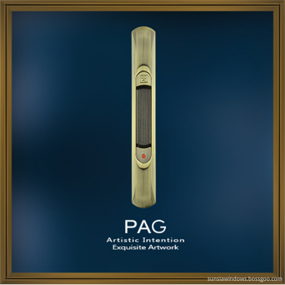 Sliding System Zinc Alloy Touch Lock 