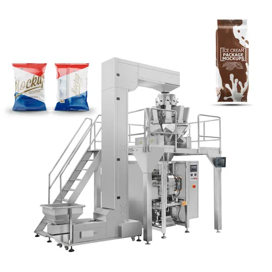 Vertical VFFS Form Fill Seal Machines for Washing Powder, Milk, and Salt Packaging