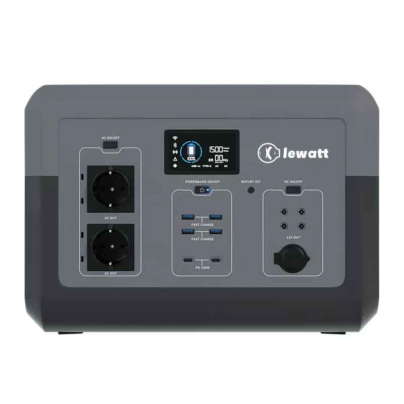 1500W for camping solar power generator portable system