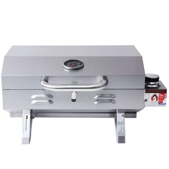 Premium 304 Stainless Steel Built-in Tabletop Gas Grill with Rotisserie