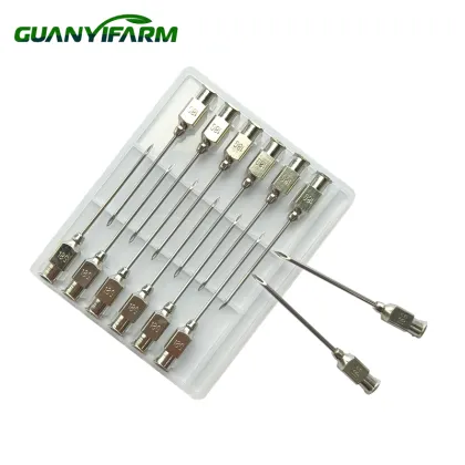 Stainless Steel Veterinary Needle for Syringe in Clean Poultry Farms and Livestock