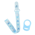 Pacifier Clips 6-PACK Silicone Pads Pacifier Holder
