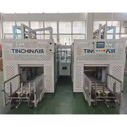 Full-Automatic intelligent paper cup packing machine case erector