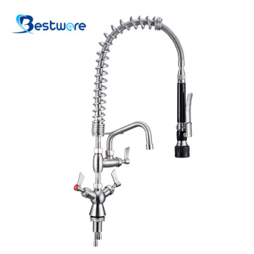 Kitchen Tap Hot And Cold With Sprayer