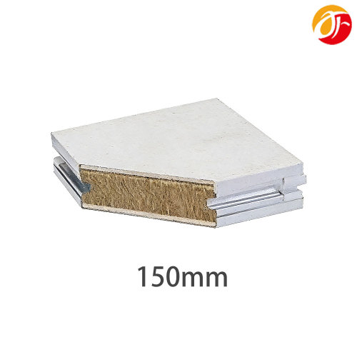 Tek Taraflı Cam Magnezyum El Yapımı Taşyünü Panel (150mm)