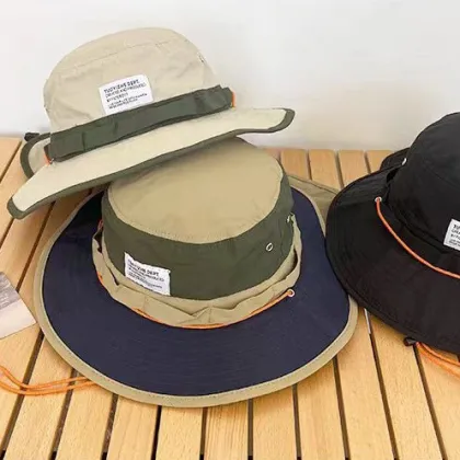 Smile Face UPF 50+ Sun Protection Bucket Hat