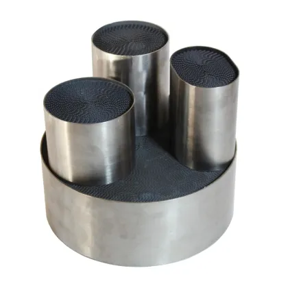 High Performance Metal Carrier Three-Way Catalytic Converter with Integrated Exhaust Catalytic Converter