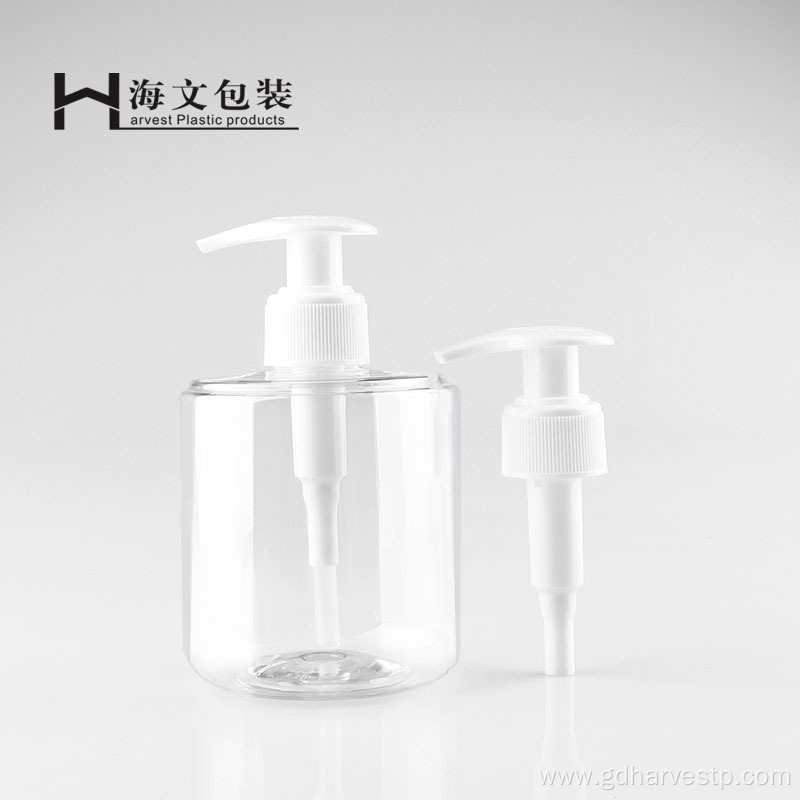 300ml Empty Clear Lotion Cream Bottle With Pump