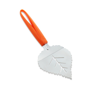 Ensemble de spatule de gâteau en forme de feuille d&#39;acier inoxydable 8PCS