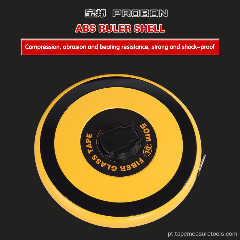 fita métrica de couro de alta precisão fita métrica de fibra