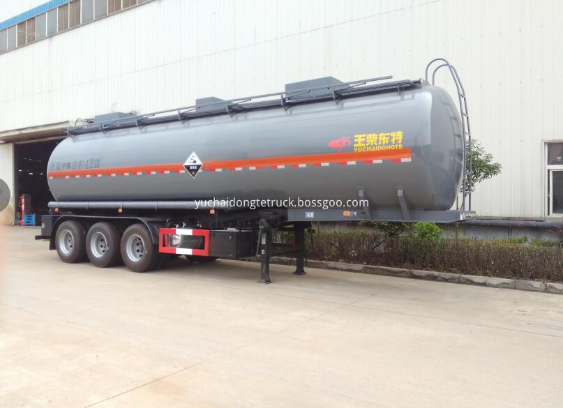 3 axle 42cbm methyl alcohol