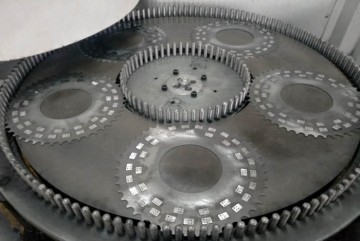 High speed steel double side surface grinding machine
