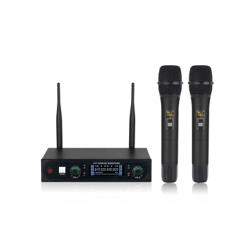 GM100 Nuovi modelli Microfono wireless UHF professionale economico
