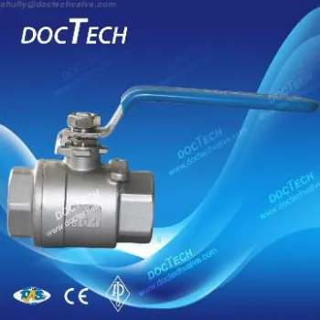 2PC  Butt Weld Ball Valve