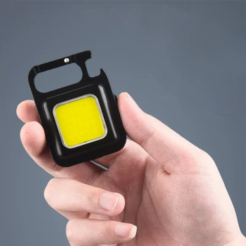800 Lumens Rechargeable COB Mini Flashlight with 3 Light Modes - W5136