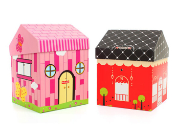 Fresh House-Shaped Christmas Gift Box